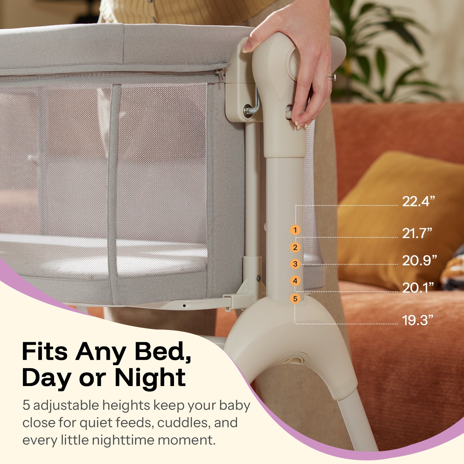 Cuddly Sway Baby Bassinet