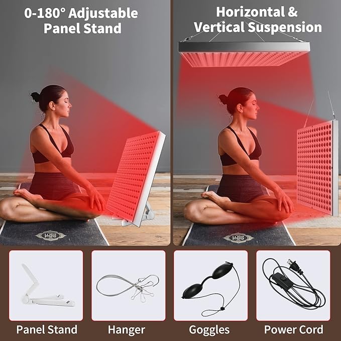 RedAura™ Red Light Therapy Panel